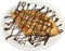 Tasty pancake dessert with chocolate Save Download Preview Tasty pancake dessert with chocolate