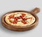 Tasty Pizza and Farmhouse Wood Pizza Paddle