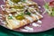 Tasty quesadillas ,Mexican street food