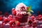 tasty Raspberry Ice Cream tasty dessert background