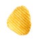 Tasty ridged potato chip