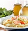 Tasty Shrimp Fettuccine Alfredo