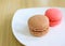 Tasty sweet macaron