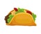 tasty taco fast food, icon design