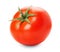 Tasty tomato isolated on the white background
