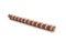 Tasty wafer roll stick on white background