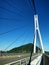 The Tatara Bridge (å¤šã€…ç¾…å¤§æ©‹, Tatara Ohashi) above the Seto Inland Sea, JAPAN