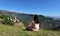 The Tatev Monsastery sits on a rock promontory .