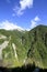 Tateyama mountain range, view from Kurobe dam