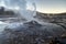 Tatio Geysers early morning at San Pedro de Atacama, Antofagasta