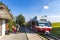 Tatra Electric Railways train in High Tatras, Slovakia