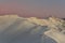 Tatra mountain peaks Swinica and Kasprowy Wierch during sunset