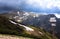 Tatra Mountains landscape. View on Czerwone Wierchy