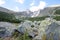 Tatra Mountains with rocks close in