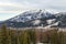 Tatra Mountains - view from Rusinowa Polana. Winter view of High Tatra Mountains seen from Rusinowa Polana. mountain winter