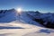 Tatra Mountains in winter. High mountains in winter