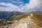 Tatra National Park, Poland. Pamoramic view of the mountains lan