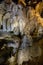 TATRANSKA KOTLINA, SLOVAKIA - 27 DEC 2017: Interior of Belianska cave, tourist attraction in region of High Tatras.