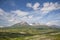 Tatshenshini-Alsek Provincial Park and cloudscape from Haines Highway, BC