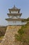 Tatsumi Yagura tower in Akashi castle (1619), Japan.