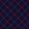 Tattersall pattern in blue and red. Seamless dark windowpane tartan plaid for coat  skirt  shirt  blanket.