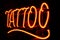 Tattoo neon sign