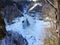 Taughannock Falls frozen in winter