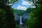 Taughannock Falls near Ithaca, New York and Cayuga Lake, plunge 215 feet which is 33 feet taller than Niagara Falls and the