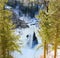 Taughannock Falls State Park in Winter