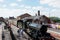 Taunton to  Minehead steam Railway.. close up of locomotive at the station.