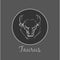 Taurus Astrological zodiac symbol. Horoscope sign.