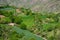 Taurus Mountain range, Turkey. Green valley.