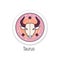 Taurus sticker icon