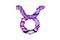 Taurus zodiac sign  Bull horoscope symbol