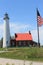 Tawas Point Lighthouse 2, Michigan. Along Lake Huron