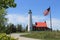 Tawas Point Lighthouse, Michigan. Along Lake Huron