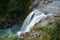 Tawhai waterfall in New Zealand