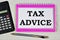 Tax advice-protects the interests of the taxpayer to reduce its financial costs for paying taxes, fees, duties and mandatory