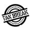 Tax Break rubber stamp