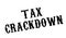 Tax Crackdown rubber stamp