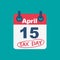Tax Day 15th April 2019