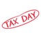 Tax Day 15th April 2019. Circled on a white red marker.