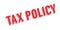 Tax Policy rubber stamp