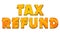 Tax Refund Graphic 002 Colorful Text