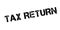 Tax Return rubber stamp