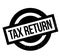 Tax Return rubber stamp