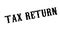 Tax Return rubber stamp