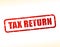 Tax return text buffered
