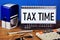 Tax time is a mandatory gratuitous payment levied by the Central government or local authorities from organizations and