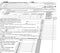 taxes concept, empty form 1040 blank